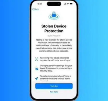 玛多苹果授权维修店分享被盗设备保护功能开启方法 