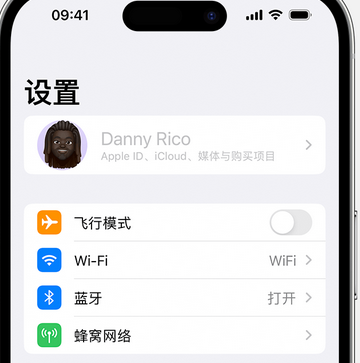 玛多appleID维修服务iPhone设置中Apple ID显示为灰色无法使用